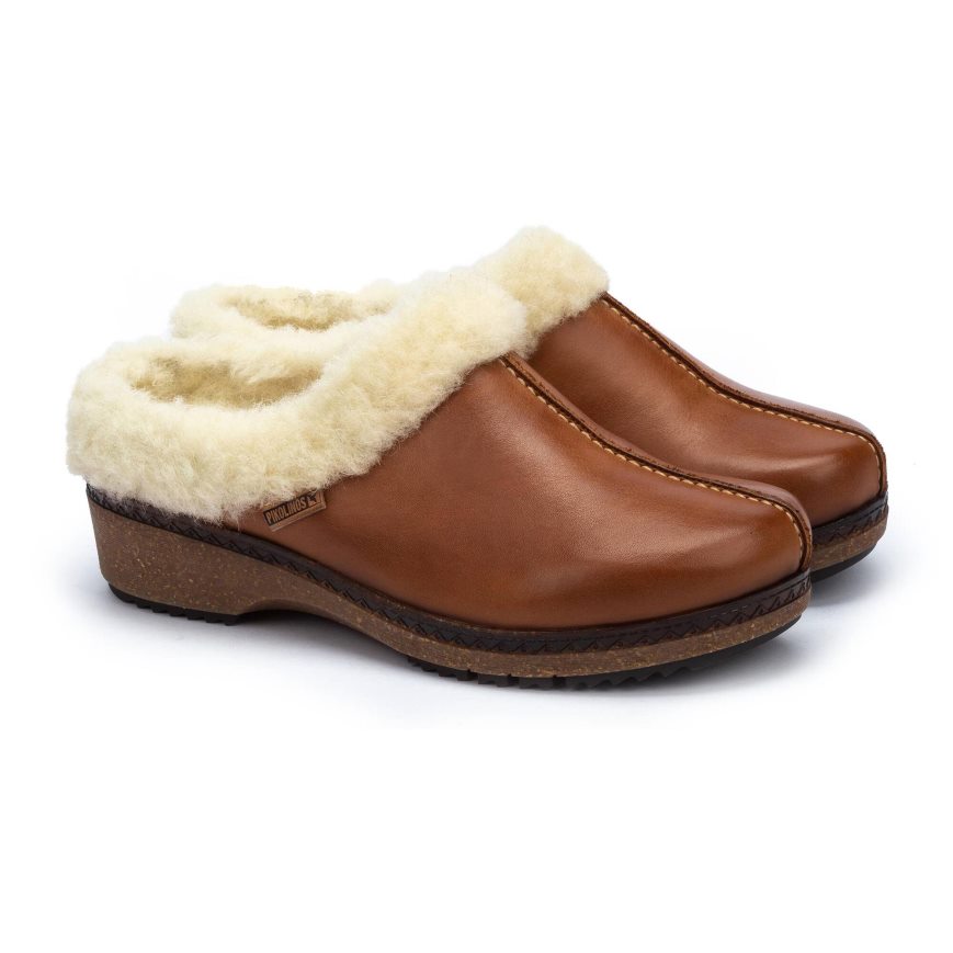 Women's Pikolinos GRANADA Clogs Brown | NZ OQ17590